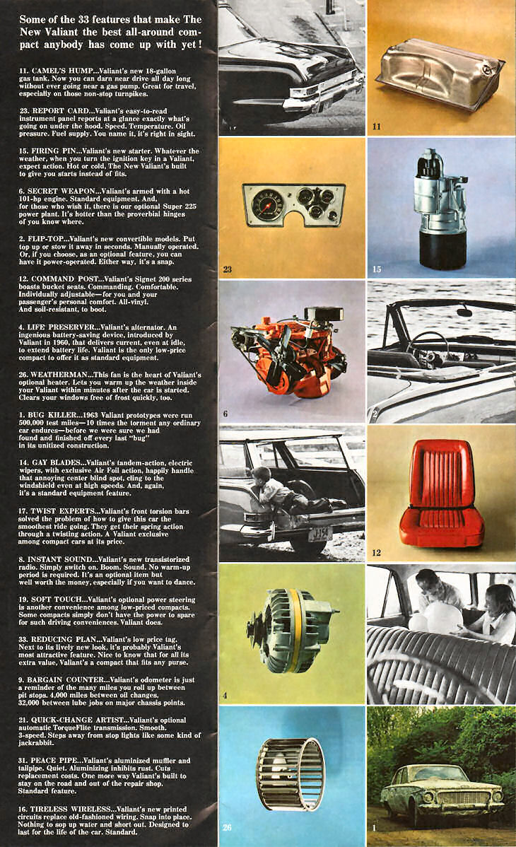1963 Plymouth Valiant Brochure